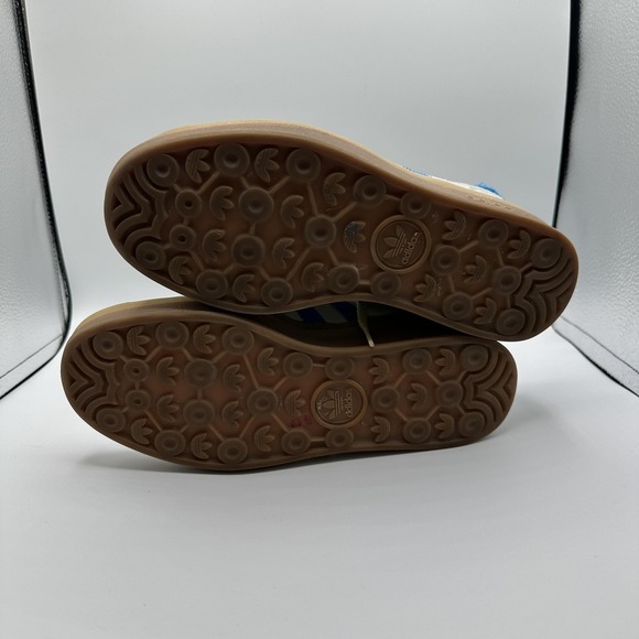 Adidas Gazelle Bold Shoes Womens 7.5 Almost Blue Suede Platform Sneakers IE0430 - Picture 9 of 9